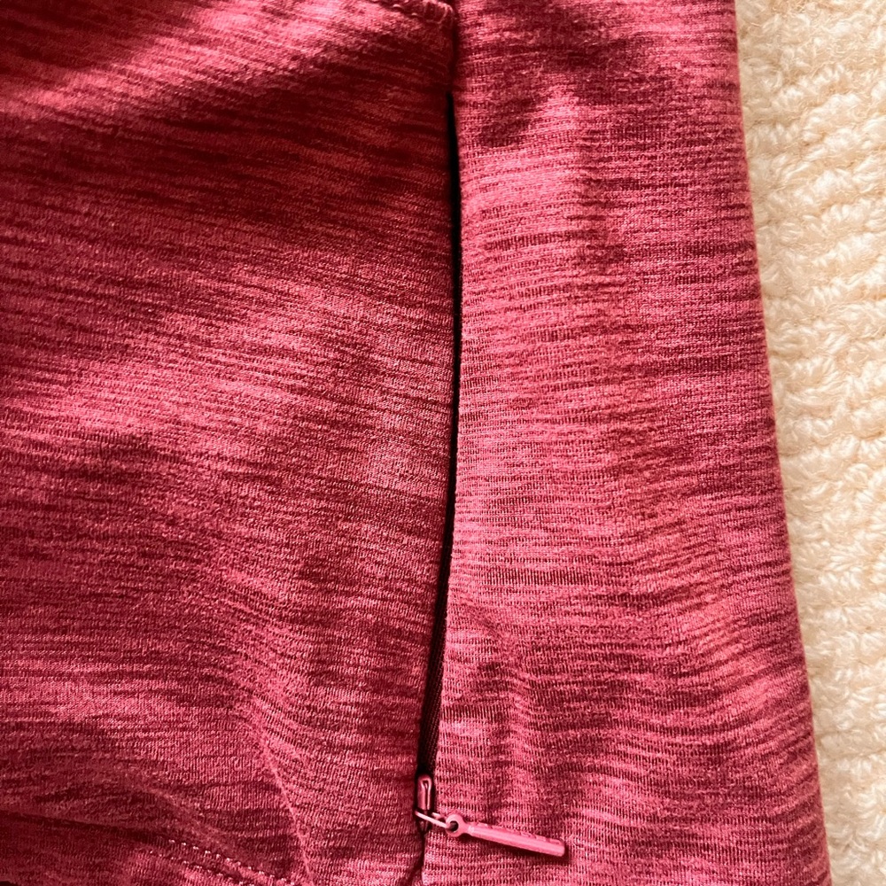 SPYDER ACTIVE — Stylish Maroon Long Sleeve Top 
Like New - Picture 6 of 6